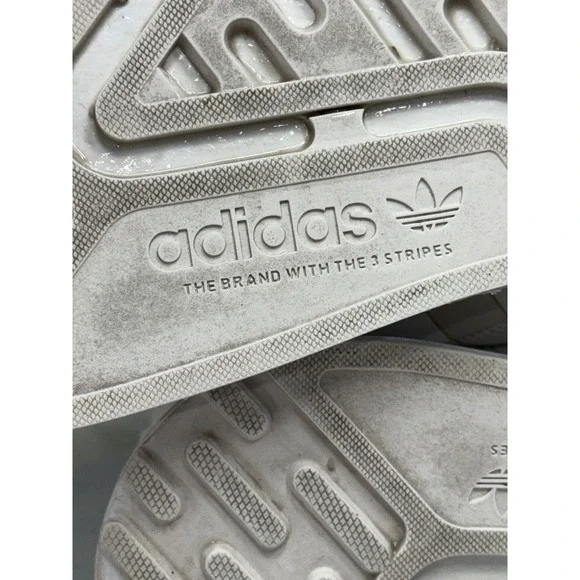 Adidas ZX Flux Mens White Casual Athletic Sneakers Shoes Size - Picture 8 of 11